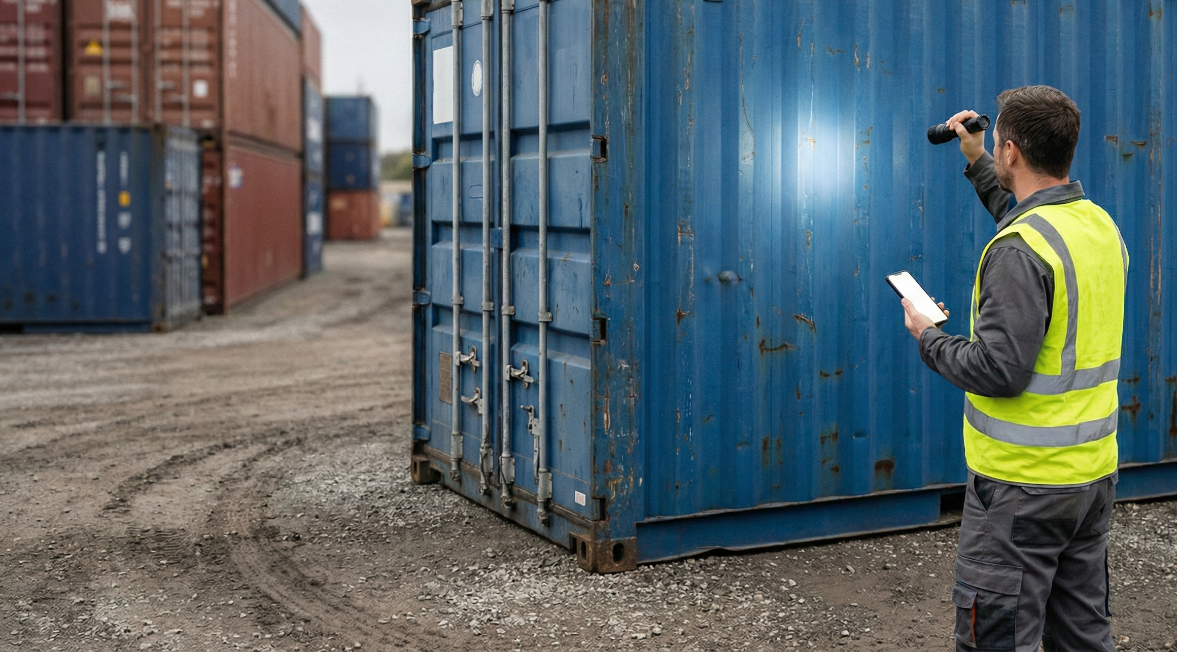 二手貨櫃怎麼挑？門框、地板、鏽蝕檢查重點